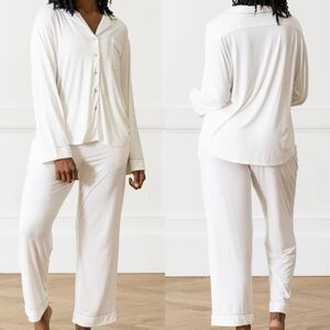 Women's White Pajama Set